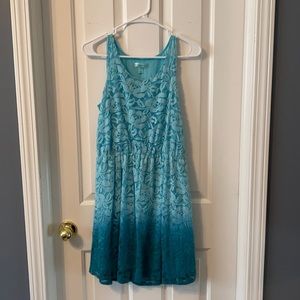 Women’s Blue Ombre Dress